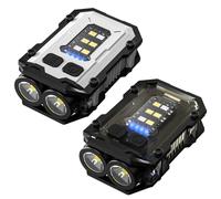 Torcia LED Ricaricabile Mini Portachiavi USB C Per Uso Di Emergenza