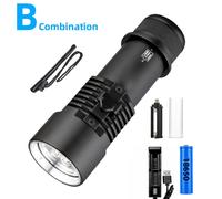 Torcia LED subacquea per Mini P70 dimensioni uso 17x6x6cm 218g lega aeronautica