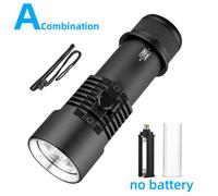 Torcia LED subacquea per Mini P70 dimensioni uso 17x6x6cm 218g lega aeronautica