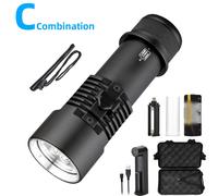 Torcia LED subacquea per Mini P70 dimensioni uso 17x6x6cm 218g lega aeronautica