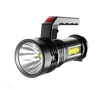 Torcia LED Torcia Ricaricabile da Campeggio Portatile USB Carica P50 Faretto Impermeabile per Luce da Pesca Lanterna a LED Nera Ricaricabile da campegg