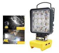 Torcia Luce da Lavoro Portatile per De-walt LED WorkLight Torcia Batteria