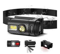 Torcia Magnetica Multifunzione Head con Autonomia 8h e Potenza Max 500Lm IPX4 Nera