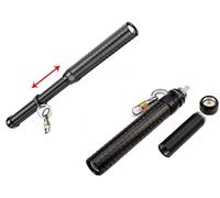 Torcia manganello tattica militare allungabile 50000W zoom fino a 40cm sicurezza