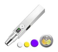 Torcia manuale a LED di grado professionale, con controllo dell'intensità variabile, ideale per la valutazione della pietra e l'ispezione della cera, alimentata tramite USB, torcia regolabile con luce