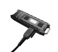 Nitecore THUMB Mini Torcia LED Portachiavi Ricaricabile 85 Lumen Luce Bianca e Rossa 25 Grammi