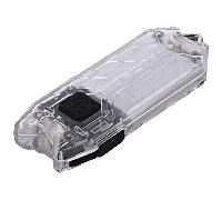 Nitecore TUBEV2T Lampada Porta Chiavi, Trasparente, 57mm Unisex-Adulto
