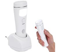Torcia notturna a LED a induzione, colore bianco, ricaricabile, a parete, per interruzioni di corrente, emergenza, per interni ed esterni