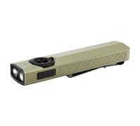 OLIGHT ArkPro Ultra 1.700 Lumen Torcia Manuale Ricaricabile a 4 in 1 con LED Bianco, Luce UV e Luce Verde, con ArkBeat, Perfetta per Controlli, Lavori e Posizionamento (Verde Oliva)