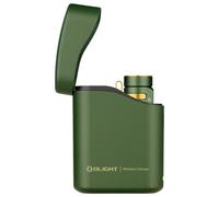 Torcia Olight Baton 4 Premium Edition OD Green con custodia di ricarica wireless - 1300 lumen