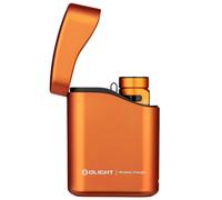Torcia Olight Baton 4 Premium Edition Orange con custodia di ricarica wireless - 1300 lumen
