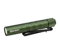 OLIGHT I3T 2 EOS Mini Torcia LED 200 Lumen 62m Range, Piccola Torcia Portachiavi con Interruttore di Shiusura, Luce Portatile Impermeabile IPX8, per il Campeggio all'aperto (Verde)