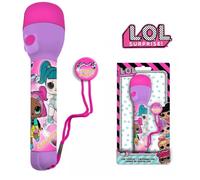 Torcia Per Bambini Luce Lampada Alluminio Stitch Minnie Frozen Paw Patrol