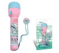 Torcia Per Bambini Luce Lampada Alluminio Stitch Minnie Frozen Paw Patrol