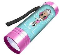 Torcia Per Bambini Luce Lampada Alluminio Stitch Minnie Frozen Paw Patrol