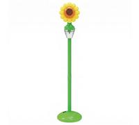 Torcia per Bolle, Macchina Automatica per Bolle di Girasole Danzante, Ventilatore Ricaricabile con Luci e Musica per Bambini da 1 a 3 Anni, Giallo, Macchina per Bambini da 1 a 3 Anni