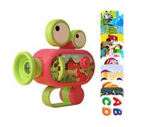 Torcia Per Proiettore A LED - Dispositivo Per L'intrattenimento Con Per Storie, Giocattolo Per Proiettori Con Torcia Per Bambini Da 12 Cm, Lampada Per Proiezione Compatta Creativa, Giocattolo Edu