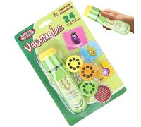 Torcia per proiettore per bambini - Giocattolo divertente educativo portatile da 5 pollici, Mini con luce, lampada notturna | Ragazzi Ragazze Room Story Giochi da campeggio Apprendimento Regalo di com