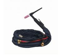 Torcia per Saldatura WP 18 Torcia Tig Torcia Ad Argon Raffreddamento Ad Acqua Corpo Angolato Protezione Punta Tubi Flessibili Connettore Istantaneo, 8 Metri