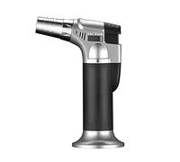 Torcia Per Soffiaggio, Accendino A Getto Con Blocco Di Sicurezza, Accendino Butano Ricaricabile Per Cucinare, Barbecue, Cottura Al Forno