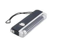Torcia portatile con luce UV e torcia a LED, rilevatore di denaro, francobolli, banconote, falso, valuta