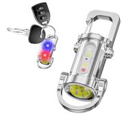 Torcia Portatile - Piccole Torce LED Super Bright | Cob Work Light Con Base Magnetica E Clip Fibbia | Torce Elettroniche Per L'uso Dei Fari | Super Luminoso Per La Cam