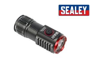 Torcia Portatile Sealey Super Beam 2500 Lumen 24w Ricaricabile In Alluminio EDC