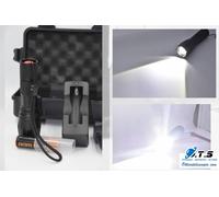 Torcia LED 6000LM Alta Luminosità Impermeabile Zoom Telescopico Caccia Trekking