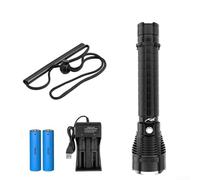 Torcia professionale impermeabile per immersioni, P70 LED, 4000 lumen, perfetta per esplorazioni subacquee e attività all'aperto come campeggio (E)