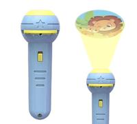 Torcia proiettore per bambini, torcia elettrica per bambini, luce divertente per l'apprendimento con 128 immagini, proiezione colorata con design divertente, lampada per attività per bambini