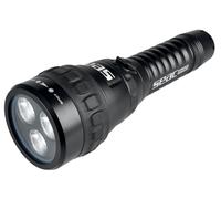TORCIA R40 SEAC COLORE NERO 3 LED RICARICABILE (FASCIO REGOLABILE)