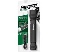 Torcia Ricaricabile Energizer Tac-R 1200 Lumen USB 3 Modi Alluminio Durevole