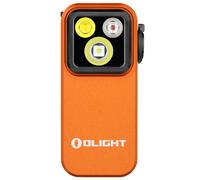 OLIGHT Oclip Pro Luce di Emergenza a Clip Mini Torcia 500LM IPX6 Compatto e Leggero Tre Sorgenti Luminose per l'Illuminazione Quotidiana e le Luci di Segnalazione di Sicurezza (Arancione)