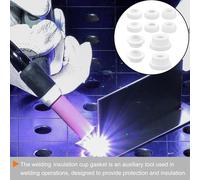 Torcia Saldatura Ricambi Set Dieci Isolatori Compatibile con Per Modelli TIG