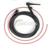 TORCIA TIG WP-26V con CAVO da 4 MT e SPINA DINSE 50 per SALDATURA SALDATRICE