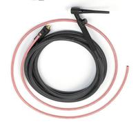 Torcia saldatura TIG 17V 140A con valvola Trafimet cavo 4 mt attacco 35-50 mm