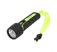 Torcia subacquea a LED impermeabile, 8000 lm, portata 50 m, luce bianca con custodia rigida e corda per la coda, per immersioni, snorkeling, campeggio (1 pezzo)