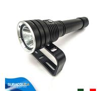 Torcia Subacquea a Led XHP 50 Ricaricabile con Maniglia Goodman per Sub Diving