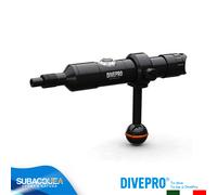 Torcia Subacquea Dive pro a Led per Foto Macro Faretto Illuminatore con snoot