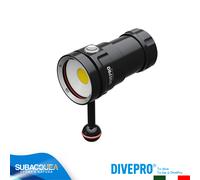 Torcia Subacquea Dive Pro Master Cob a Led per Foto Video Faretto Illuminatore
