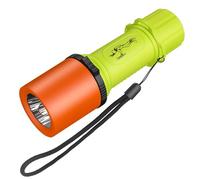 Torcia subacquea led ABS con lampadina impermeabile 100m per immersioni e boccag