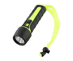 Torcia subacquea professionale a LED, 8000 lumen, impermeabile, profondità 50 m, con corda di sicurezza, per immersioni notturne, nuoto, snorkeling