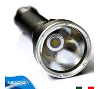 TORCIA SUBACQUEA RICARICABILE A LED XHP 70 SCUBA DIVING PER SUB LAMPADA LUMEN