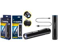 VAR NC F20R - Torcia elettrica a LED Night Cutter F20R, 400 lm, nera, batteria