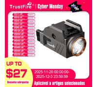 Torcia tattica a LED TrustFire GM23 800 lumen Torcia ricaricabile USB montata su guida luminosa GL0ck