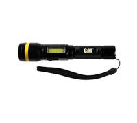 Torcia tattica CAT CT6215 LED COB 1000 lm Alluminio Ricaricabile USB Nero Giallo