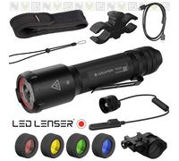 Torcia Tattica LED LENSER TAC/R Outdoor Set RICARICABILE 3200 Lum Remote Switch