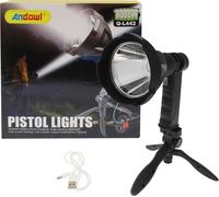 Torcia Tattica Militare A Led Ricaricabile Pistola 8000 Lumen T6 Cree Potente