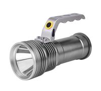 Torcia tattica militare led alta potenza ricaricabile zoom alluminio 8000 lumen