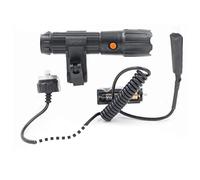 Torcia tattica professionale con puntatore laser rosso